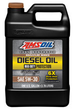 AMSOIL Signature Series Max-Duty Synthetic 5W-30 is the best fleet oil.