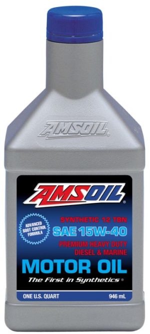 AMSOIL SAE 15W-40 Synthetic Heavy Duty Diesel and Marine Oil