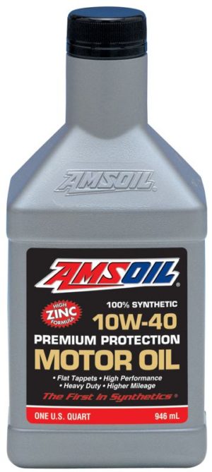 AMSOIL Synthetic Premium Protection SAE 10W-40 Motor Oil