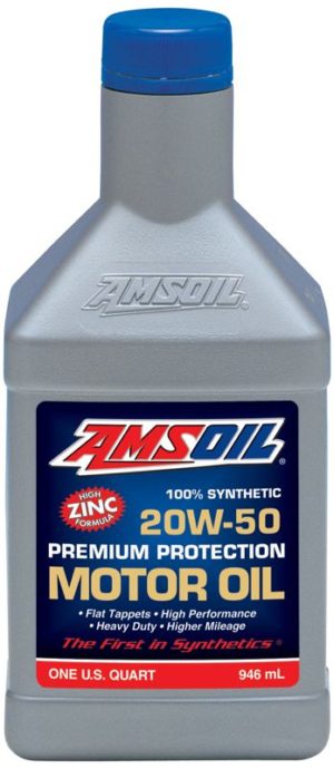 AMSOIL Synthetic Premium Protection SAE 20W-50 Motor Oil
