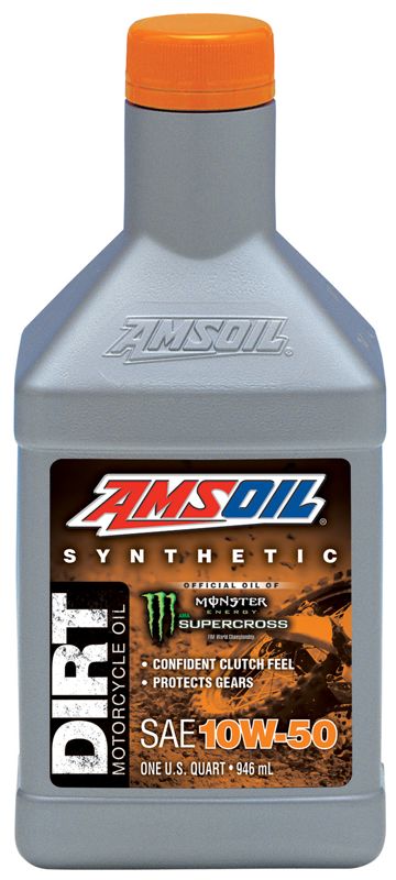 AMSOIL Synthetic 10W-50 Dirt Bike Oil