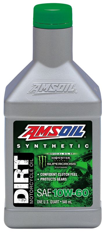 AMSOIL Synthetic 10W-60 Dirt Bike Oil