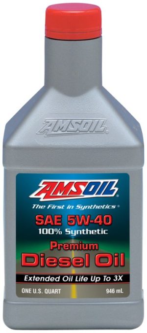 AMSOIL Synthetic SAE 5W-40 Premium Diesel Oil