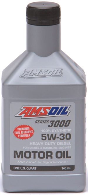 AMSOIL Synthetic Series 3000 SAE 5W-30 Heavy Duty Diesel Oil