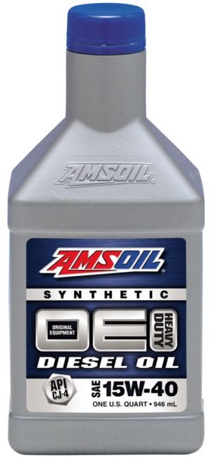 AMSOIL Synthetic OE SAE 15W40 Heavy Duty Diesel Motor Oil