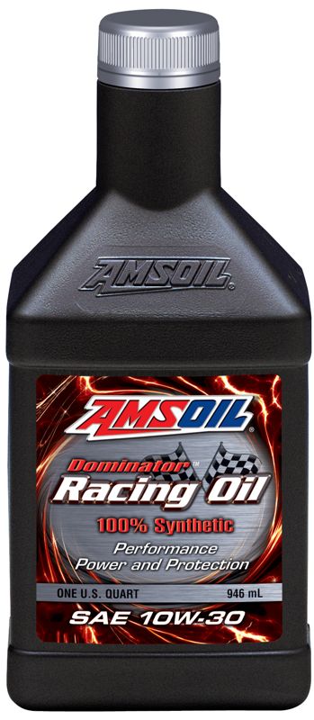 AMSOIL DOMINATOR Synthetic SAE 10W-30 Racing Oil
