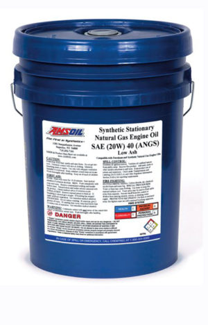 AMSOIL Synthetic Stationary Natural Gas Engine Oil