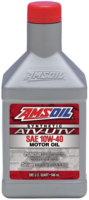 AMSOIL Synthetic 10W-40 ATV/UTV Engine Oil