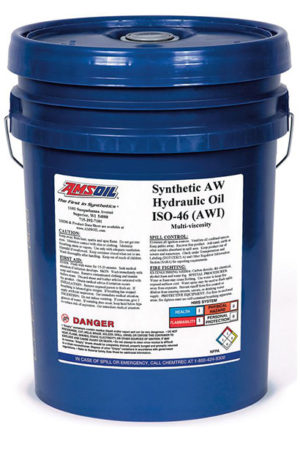 AMSOIL Synthetic Anti-Wear AW Series Hydraulic Oils