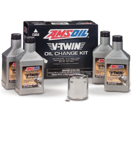 AMSOIL V-Twin Oil Change Kit
