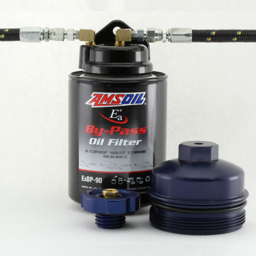 Ford 6.0 6.4L AMSOIL Single Remote Bypass Filtration System