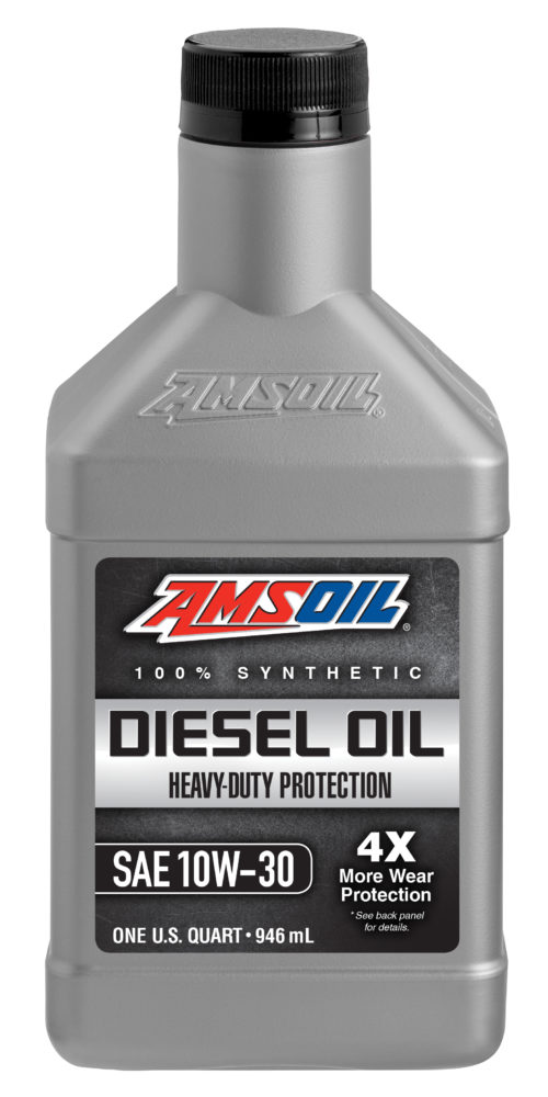 AMSOIL Heavy-Duty Synthetic SAE 10W-30 Diesel Oil API CK-4