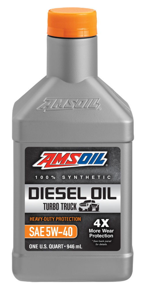 AMSOIL Heavy-Duty Synthetic SAE 5W-40 Diesel Oil
