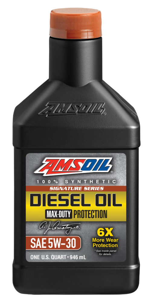 AMSOIL Signature Series Max-Duty Synthetic SAE 5W-30 Diesel Oil