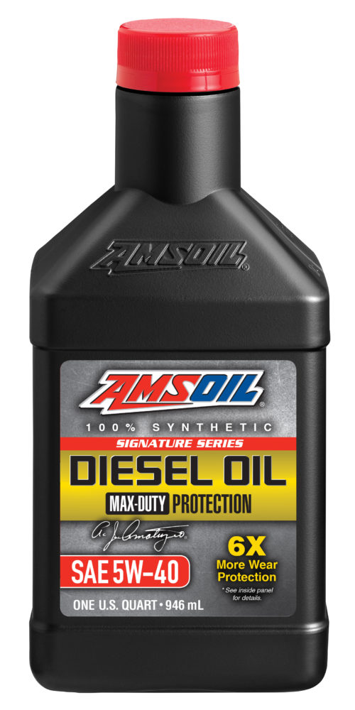 AMSOIL Signature Series Max-Duty Synthetic SAW 5W-40 Diesel Oil