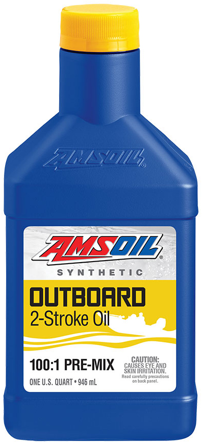 AMSOIL Synthetic Outboard 2-Stroke Oil 100:1 Pre-Mix