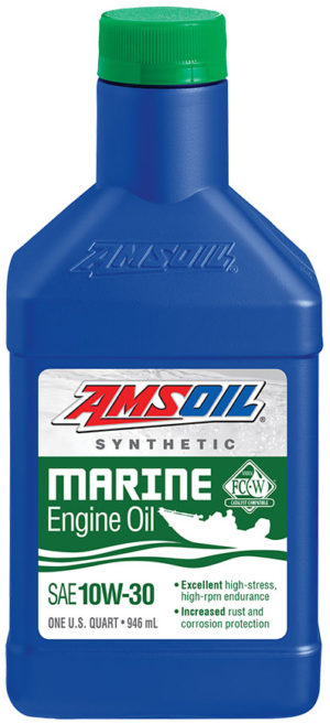 AMSOIL Synthetic SAE 10W-30 Marine Engine Oil NMMA Certified