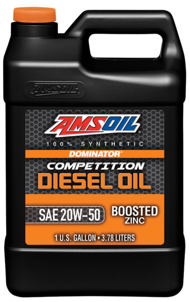 AMSOIL Dominator Synthetic 20W-50 Competition Diesel Oil