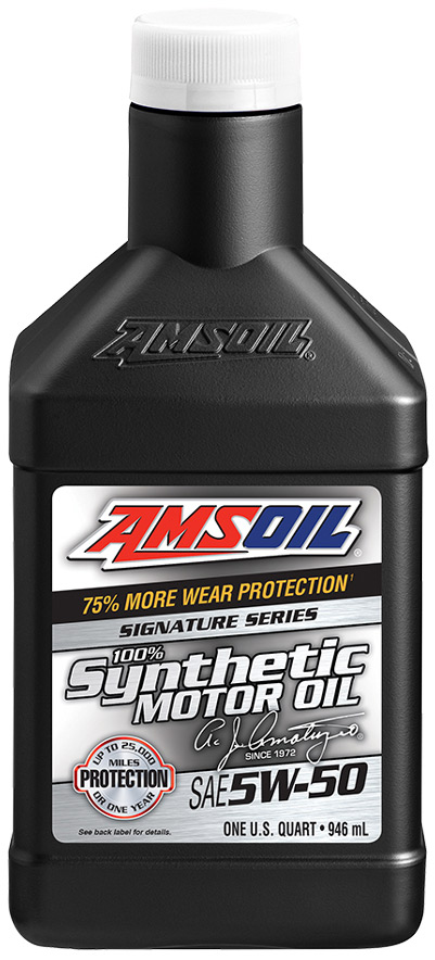 AMSOIL Signature Series Synthetic SAE 5W-50 Motor Oil