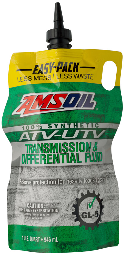 AMSOIL Synthetic ATV/UTV Transmission and Differential Fluid Now Available in Easy-Packs