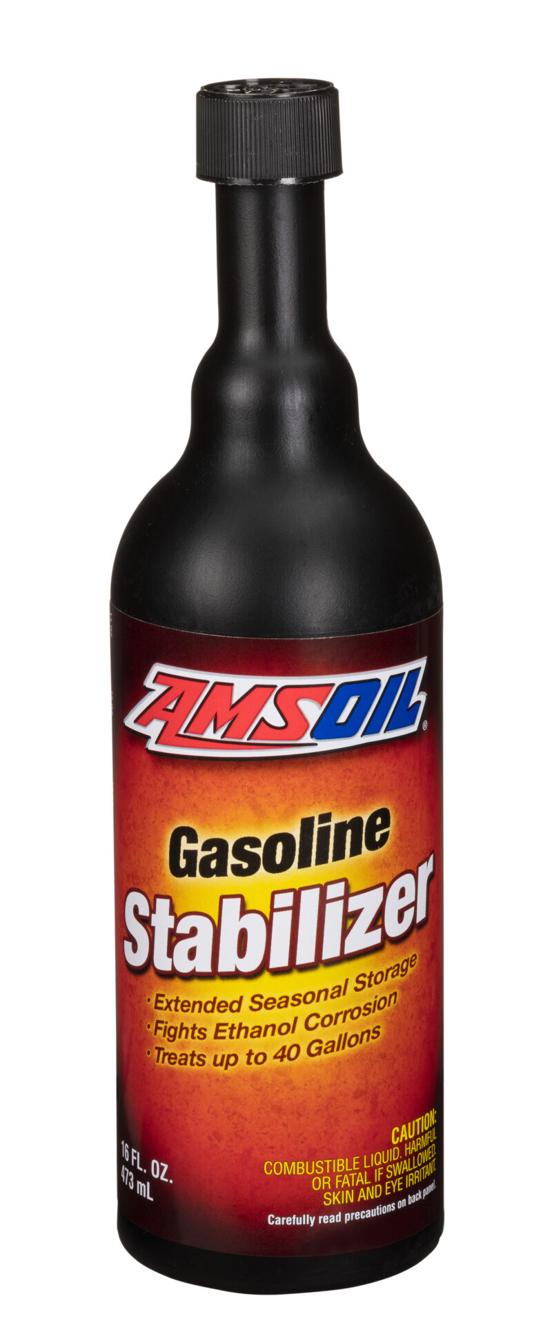 AMSOIL Gasoline Stabilizer - For Extended Seasonal Storage - Fights Ethanol Corrosion
