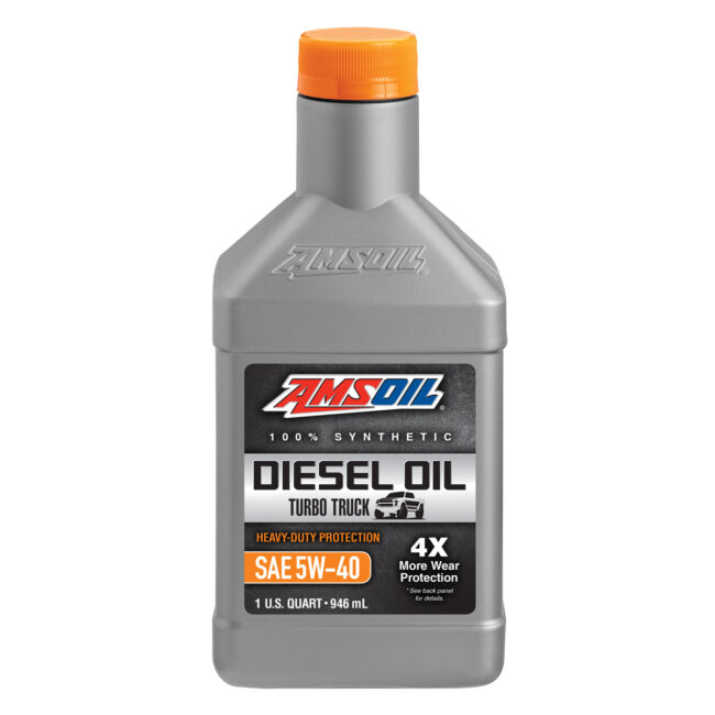 AMSOIL Heavy-Duty Synthetic SAE 5W-40 Diesel Oil API CK-4