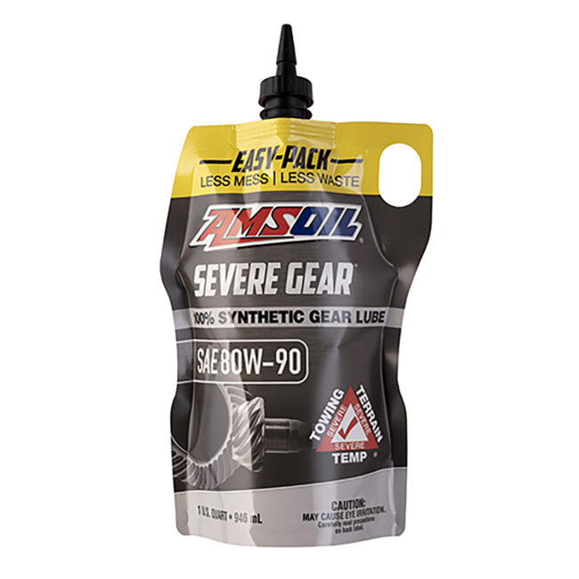 AMSOIL SEVERE GEAR® Synthetic SAE 80W-90 Gear Lube