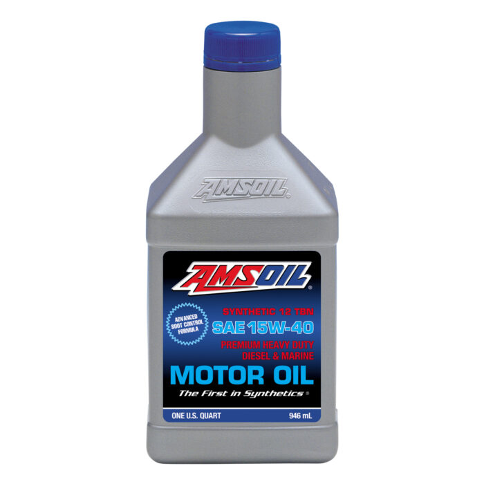 AMSOIL SAE 15W-40 Synthetic Heavy Duty Diesel and Marine Oil