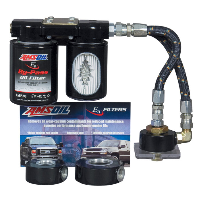 AMSOIL Dual Remote Bypass Oil Filtration System Universal Mount