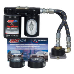 AMSOIL Dual Remote Bypass Oil Filtration System for GM 6.6L Duramax Engines
