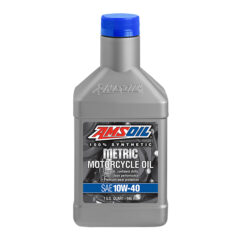 AMSOIL SAE 10W-40 Synthetic Metric Motorcycle Oil