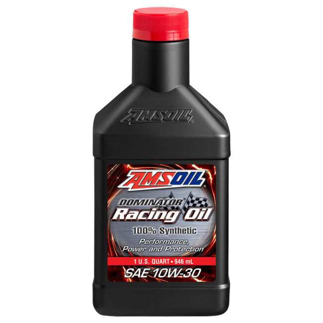 AMSOIL Dominator® Synthetic SAE 10W-30 Racing Oil