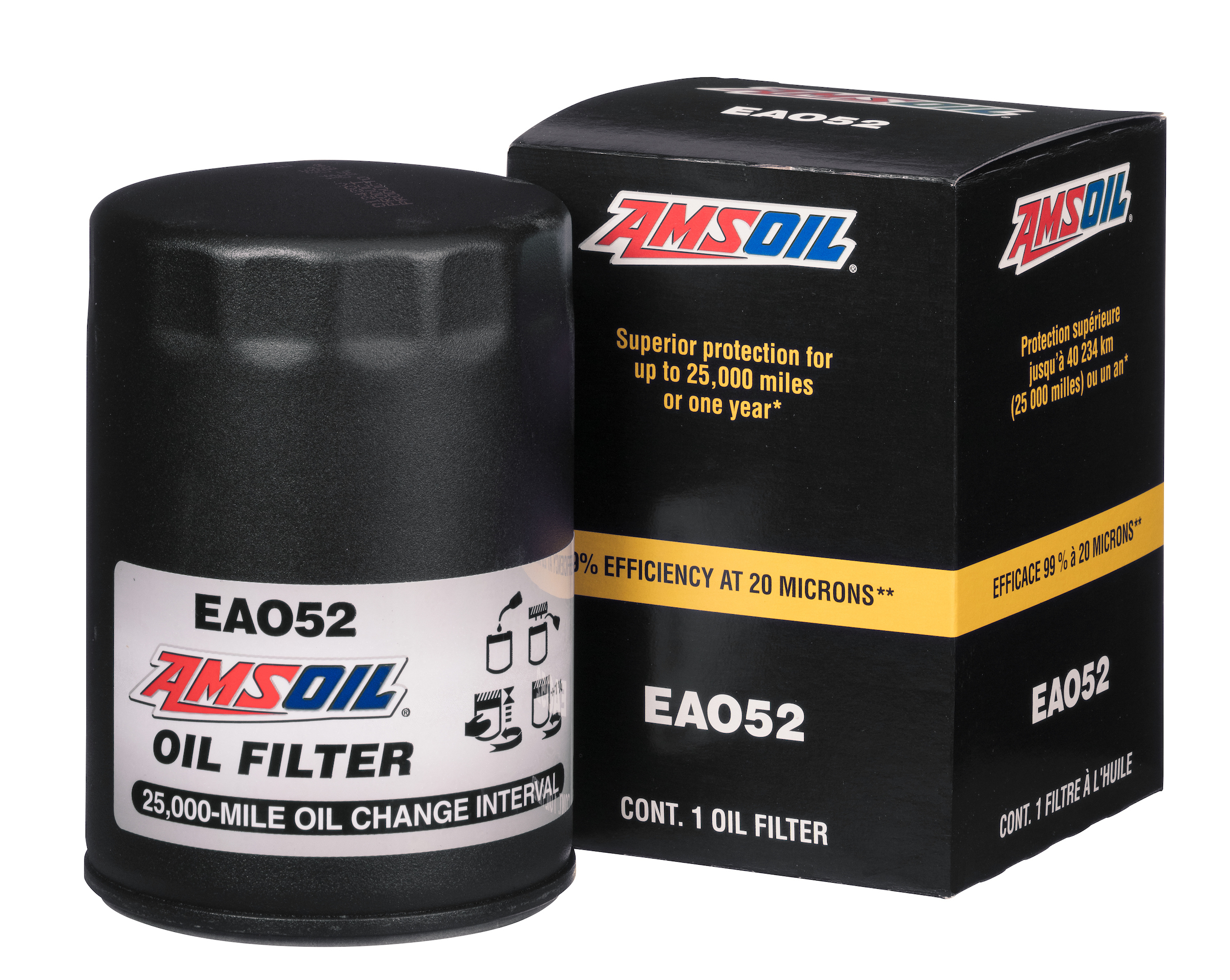 AMSOIL Ea® Oil Filters with Full-Synthetic Media