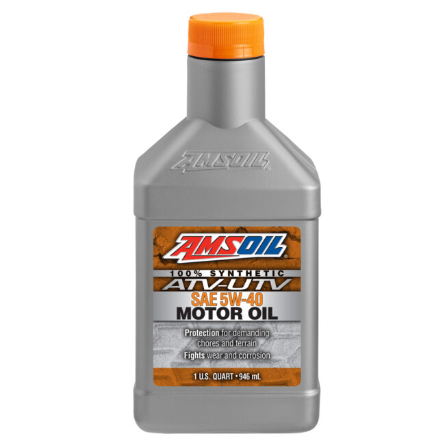 AMSOIL 5W-40 100% Synthetic ATV/UTV Motor Oil